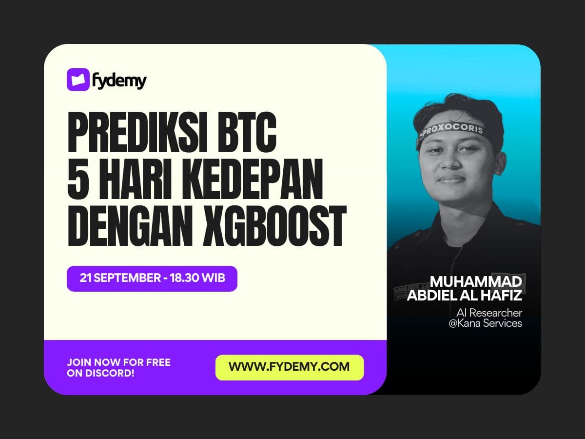 Prediksi Harga BTC 5 Hari ke Depan dengan XGBoost