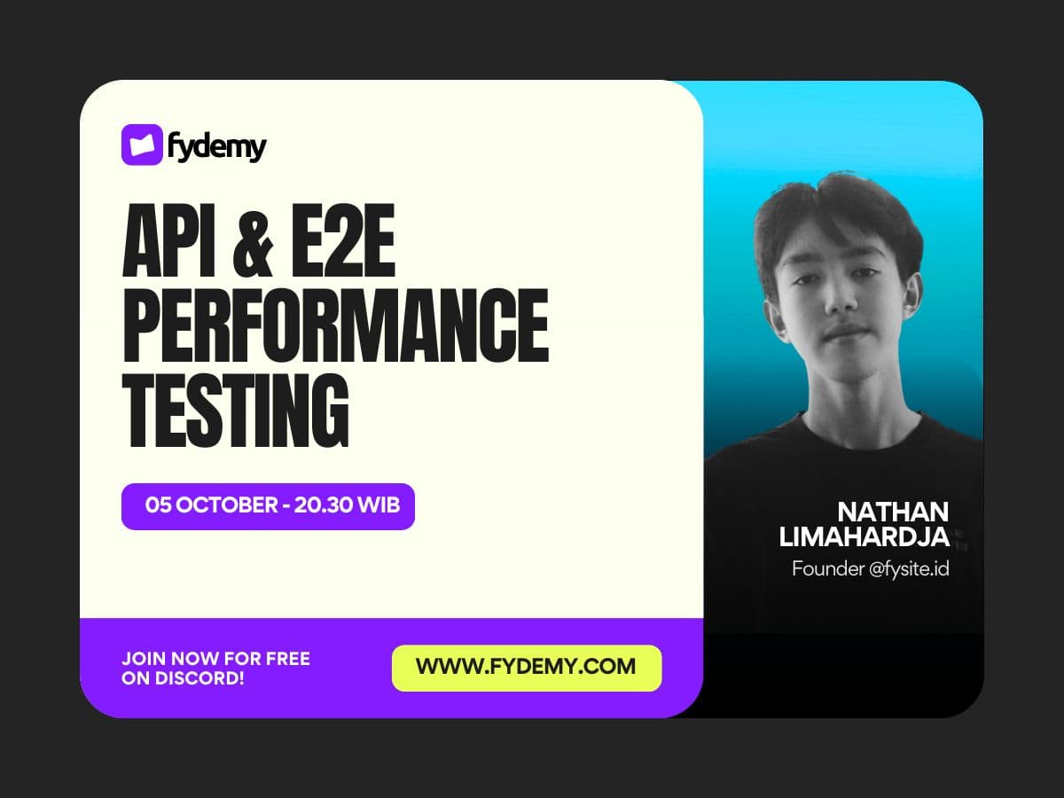 API & e2e Performance Testing